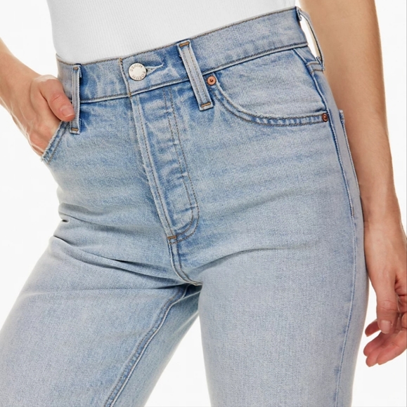 Straight leg Denim Forum Arlo Jean, Light Blue - Picture 4 of 12